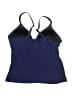 Apt. 9 Solid Blue Swimsuit Top Size L - photo 2