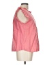 Mine 100% Cotton Pink Sleeveless Blouse Size L - photo 4
