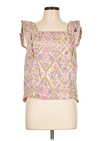 Olivaceous Sleeveless Blouse (view 1)