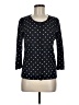 Talbots Polka Dots Black Pullover Sweater Size M - photo 1