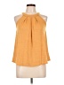 Cable & Gauge Orange Sleeveless Blouse Size L (estimated) - photo 1
