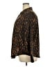 Torrid Animal Print Brown Long Sleeve Blouse Size 2X Plus (2) - photo 5