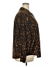 Torrid Animal Print Brown Long Sleeve Blouse Size 2X Plus (2) - photo 4