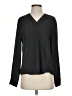 Talbots Outlet Polka Dots Black Long Sleeve Blouse Size S - photo 1