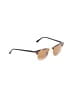 Ray-Ban Leopard Print Ombre Marled Gold Brown Clubmaster Sunglasses One size - photo 1