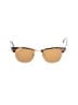 Ray-Ban Leopard Print Ombre Marled Gold Brown Clubmaster Sunglasses One size - photo 2