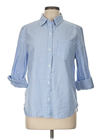 Lola River 3/4 Sleeve Button-Down Shirt (view 1)