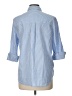 Lola River 100% Cotton Stripes Blue 3/4 Sleeve Button-Down Shirt Size L - photo 2