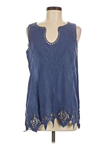 Soft Surroundings Sleeveless T-Shirt (view 1)