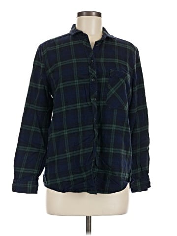 BDG Long Sleeve Button-Down Shirt (view 1)