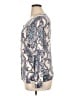 Talbots Paisley Silver Silk Pullover Sweater Size XL - photo 5
