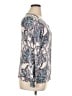 Talbots Paisley Silver Silk Pullover Sweater Size XL - photo 4
