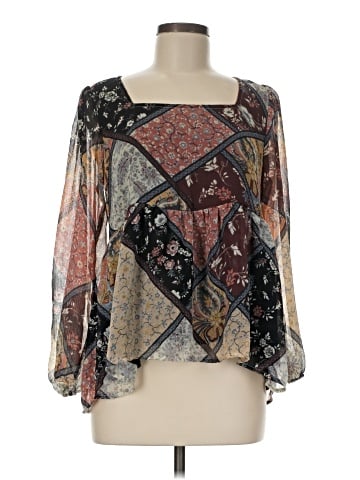 American Eagle Outfitters 3/4 Sleeve T-Shirt (view 1)