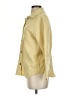 Wrap 100% Merino Wool Tweed Solid Yellow Jacket Size 2 - photo 5