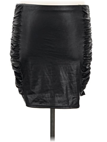 Arden B. Faux Leather Skirt (view 1)