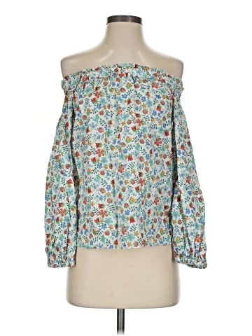 Liberty Art Fabrics for J.Crew 3/4 Sleeve Blouse (view 1)