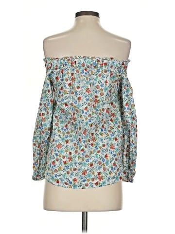 Liberty Art Fabrics for J.Crew 3/4 Sleeve Blouse (view 2)