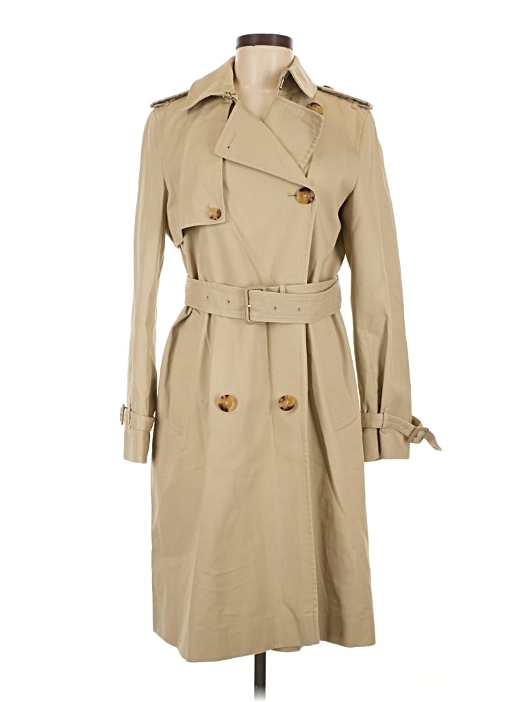 Pre-owned Mng Trenchcoat In Tan