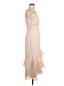 Keepsake Tan Cocktail Dress Size M - photo 4