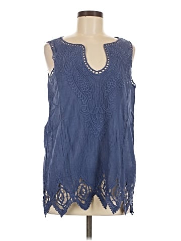 Soft Surroundings Sleeveless T-Shirt (view 1)
