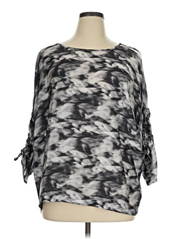 MICHAEL Michael Kors 3/4 Sleeve Blouse (view 1)