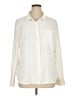 Tommy Hilfiger 100% Polyester Solid Ivory Long Sleeve Blouse Size XL - photo 1