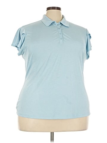 GG Blue Short Sleeve Polo (view 1)