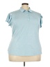 GG Blue Blue Short Sleeve Polo Size 3X - photo 1