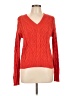 St. John's Bay 100% Cotton Red Pullover Sweater Size L - photo 1