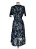 ModCloth 100% Rayon Tropical Blue Casual Dress Size M - photo 2