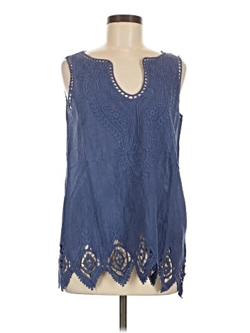 Soft Surroundings Sleeveless T-Shirt (view 1)