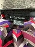 Etcetera 100% Silk Chevron-herringbone Purple Long Sleeve Silk Top Size 4 - photo 7