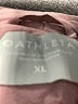 Athleta 100% Polyester Burgundy Faux Fur Jacket Size XL - photo 3