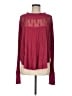 Free People Burgundy Pullover Sweater Size M - photo 1