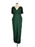 Old Navy 100% Viscose Solid Green Jumpsuit Size XXL (tall) - photo 1