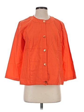 Peck & Peck 3/4 Sleeve Button-Down Shirt (view 1)