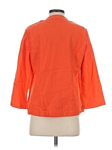 Peck & Peck 3/4 Sleeve Button-Down Shirt (view 2)