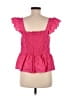 Gap Pink Short Sleeve Top Size M - photo 2