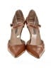 Manolo Blahnik 100% Leather Brown Heels Size EU 37 1/2 - photo 2