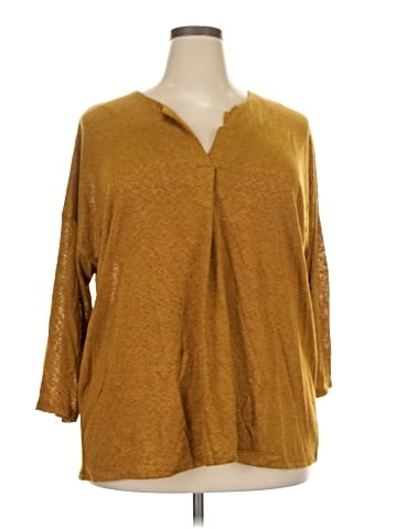 Bobeau 3/4 Sleeve T-Shirt (view 1)