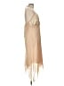 Fashion Bug 100% Polyester Tan Cocktail Dress Size L - photo 4