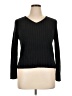 Debbie Morgan 100% Cotton Black Pullover Sweater Size XL - photo 1