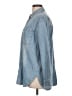 Quince 100% Cotton Blue Long Sleeve Button-Down Shirt Size L - photo 5