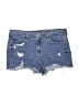 Old Navy Hearts Blue Denim Shorts Size 12 - photo 1
