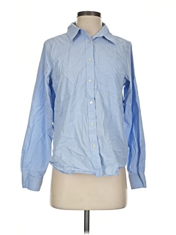 L.L.Bean Long Sleeve Button-Down Shirt (view 1)