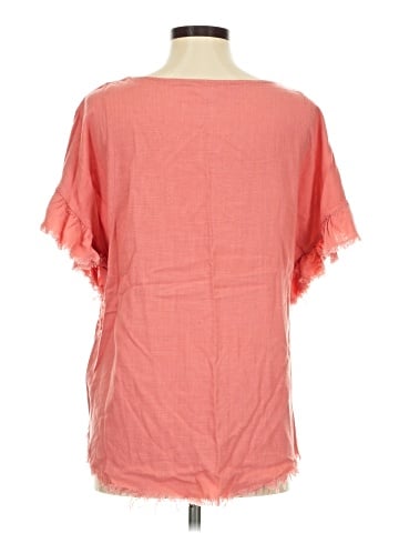 Umgee Short Sleeve Blouse (view 2)