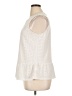 MICHAEL Michael Kors Ivory Sleeveless Blouse Size XL - photo 5
