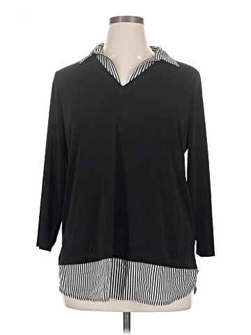 Adrianna Papell 3/4 Sleeve Blouse (view 1)