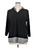 Adrianna Papell Black 3/4 Sleeve Blouse Size XL - photo 1