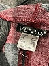 Venus Plaid Burgundy Poncho Size M - photo 7